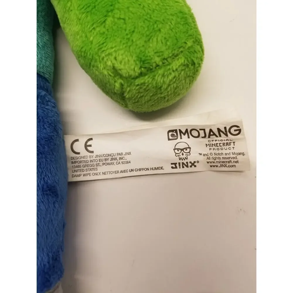Minecraft Zombie 13 inch Plush Spin Master Jinx Mojang Official Mincraft